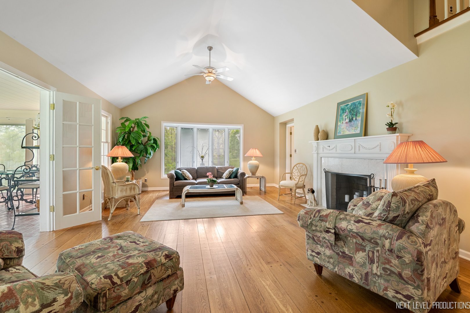 41W898 Beith Road Elburn, IL 60119 - Photo 33 of 82 a living room with furniture and a fireplace