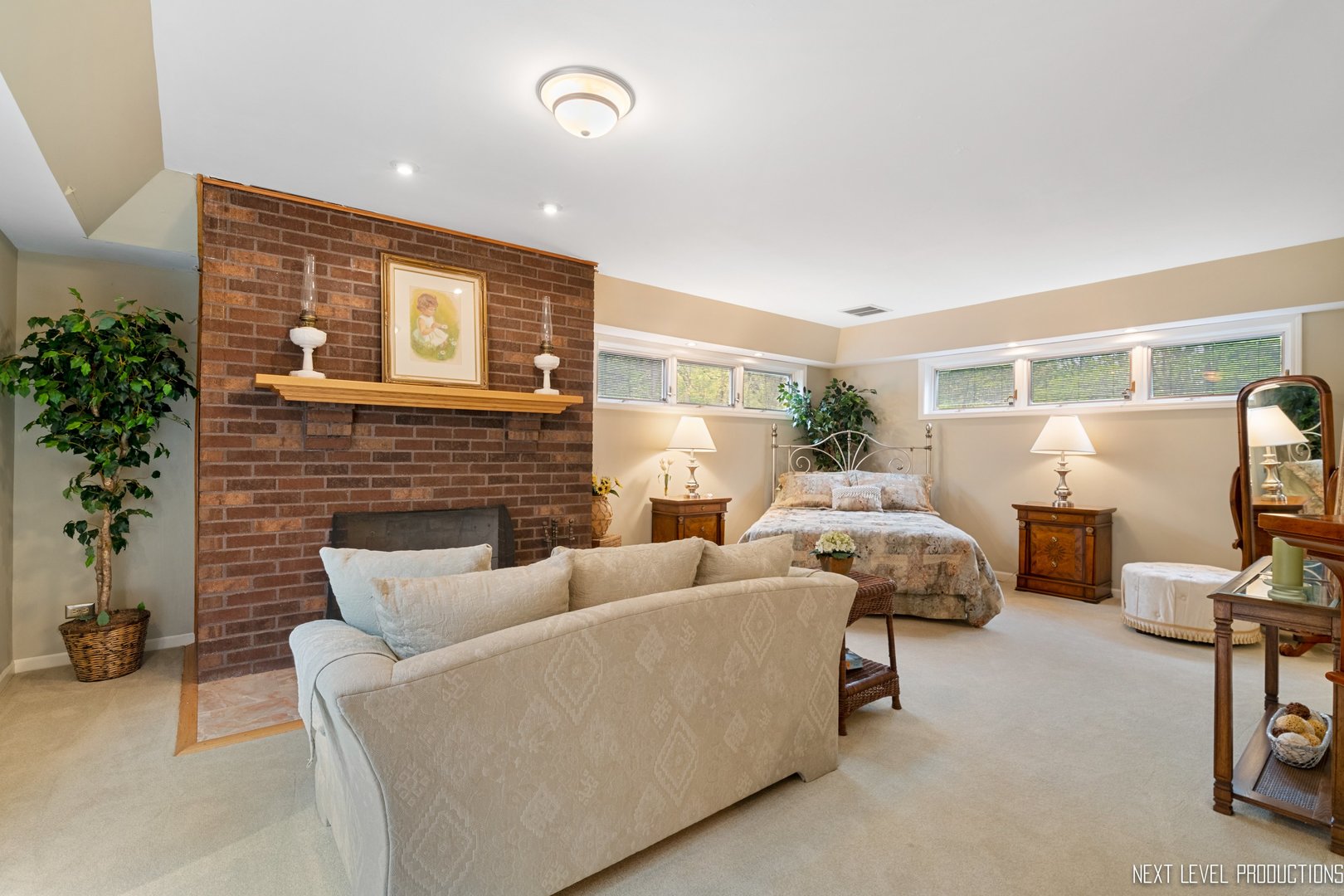 41W898 Beith Road Elburn, IL 60119 - Photo 50 of 82 a living room with furniture and a flat screen tv