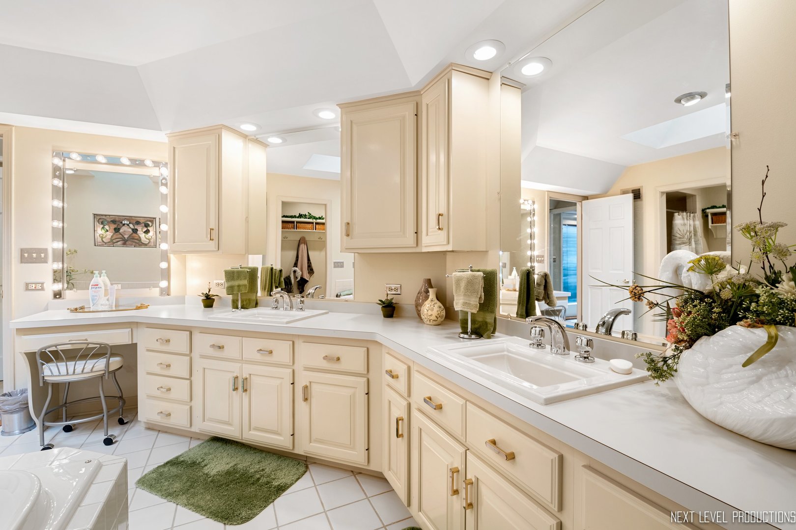 41W898 Beith Road Elburn, IL 60119 - Photo 53 of 82 a bathroom with a sink double vanity and a mirror