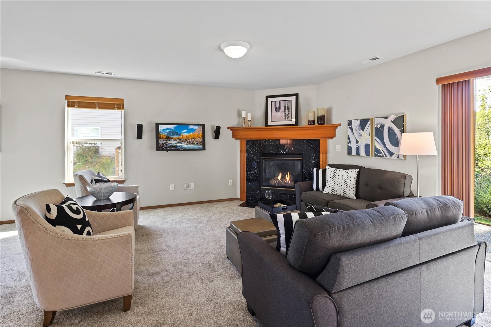 19002 13th Avenue Southeast Bothell, WA 98012 - Photo 5 of 36 a living room with furniture a couch and a potted plant