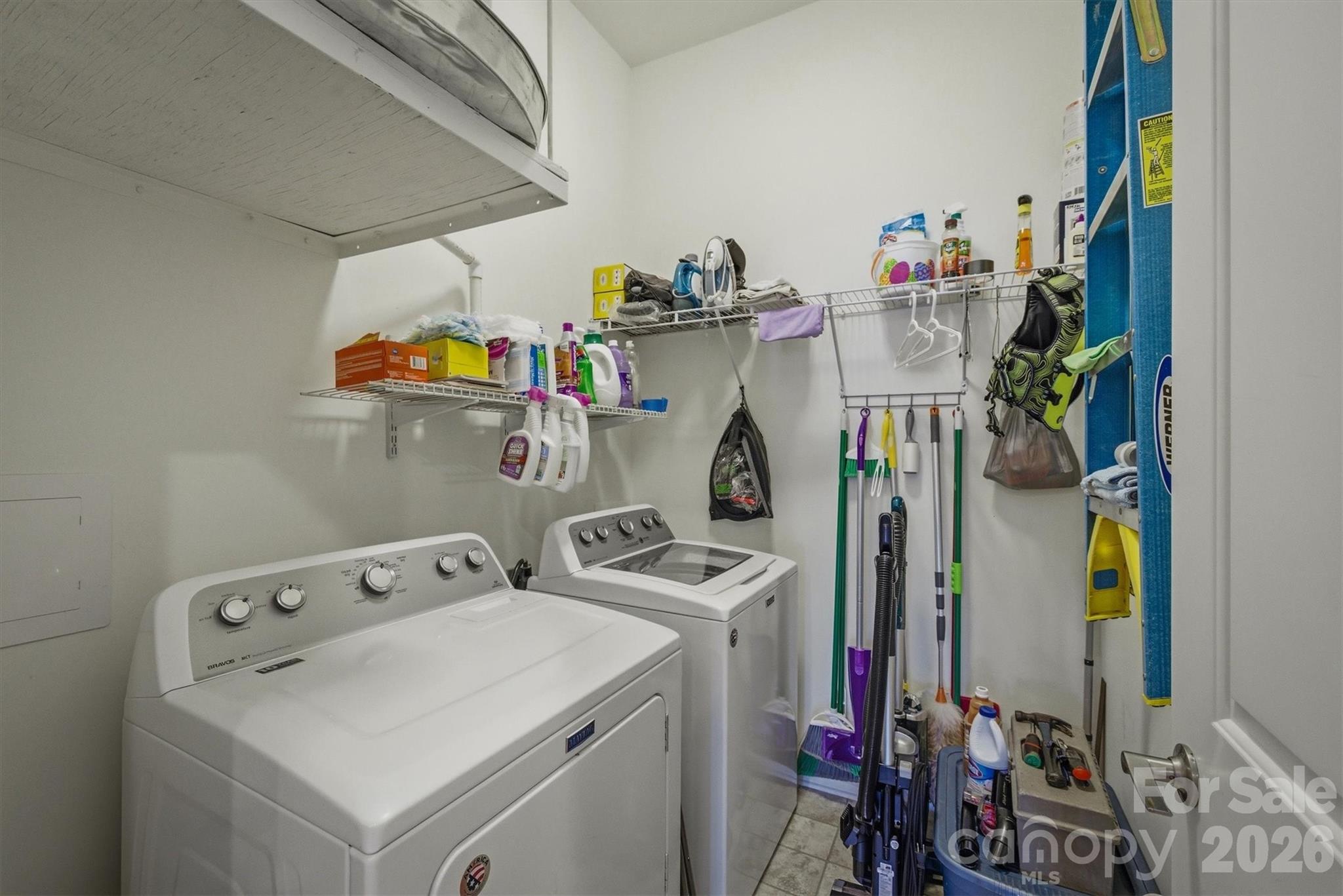 406 East Union Street Morganton, NC 28655 - Photo 18 of 23 a utility room with dryer and washer
