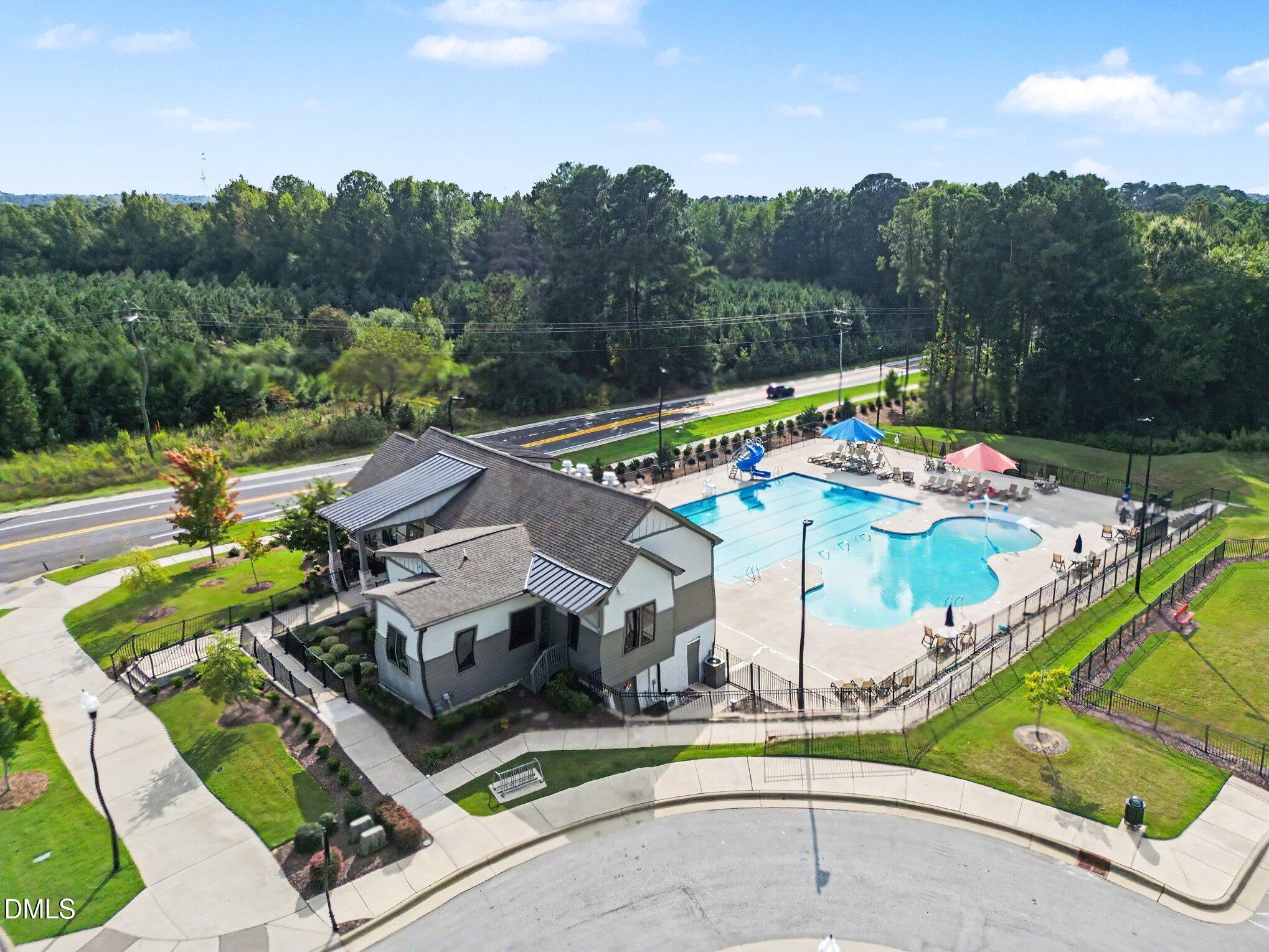 738 Putney Hill Road Zebulon, NC 27597 - Photo 20 of 24 Community CLubhouse and Pool