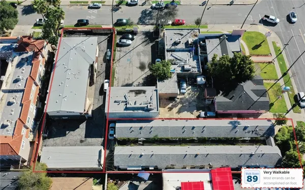 a view of a cars parking space