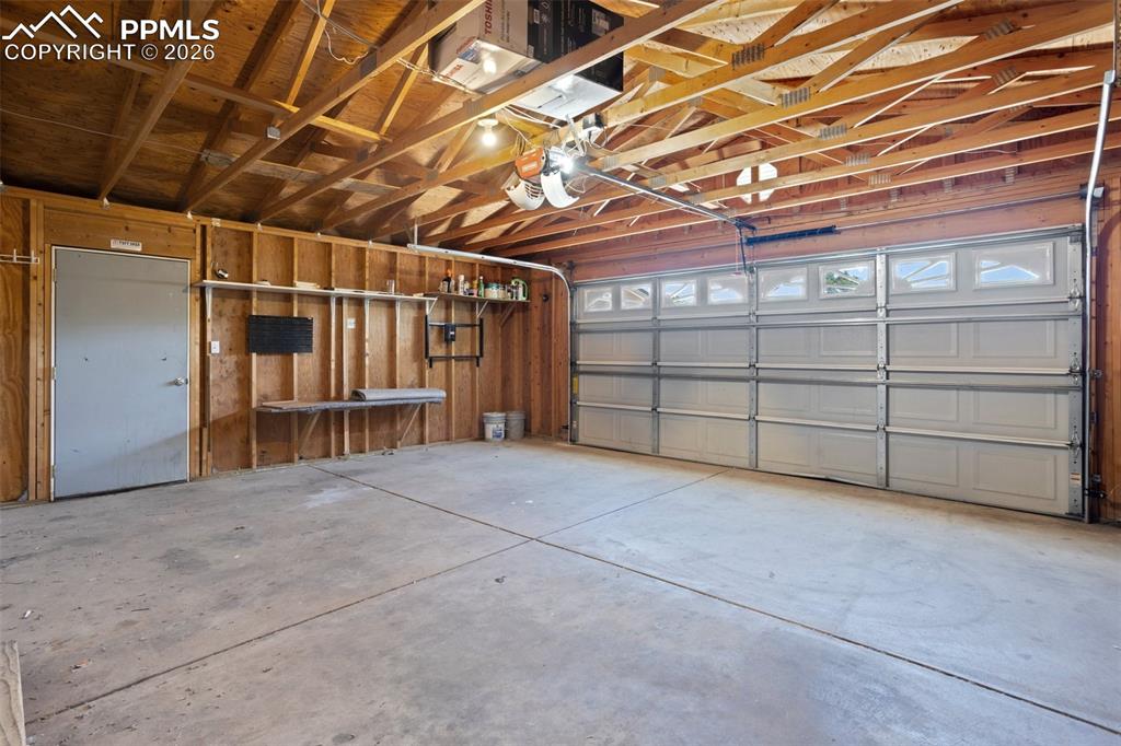 7765 Valley Quail Point Colorado Springs, CO 80922 - Photo 34 of 37 a view of a garage