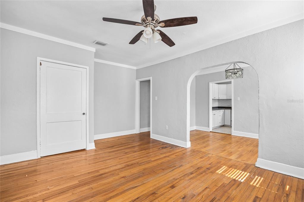3205 West San Pedro Street, Unit 1 Tampa, FL 33629 - Photo 19 of 35 wooden floor in an empty room with a window
