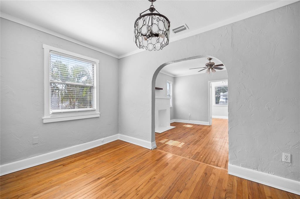 3205 West San Pedro Street, Unit 1 Tampa, FL 33629 - Photo 21 of 35 a view of empty room with wooden floor and fan
