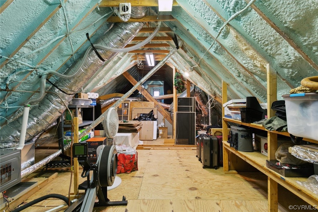 6401 Conservancy Road Williamsburg, VA 23185 - Photo 50 of 50 Spray Foam Insulated Attic Space