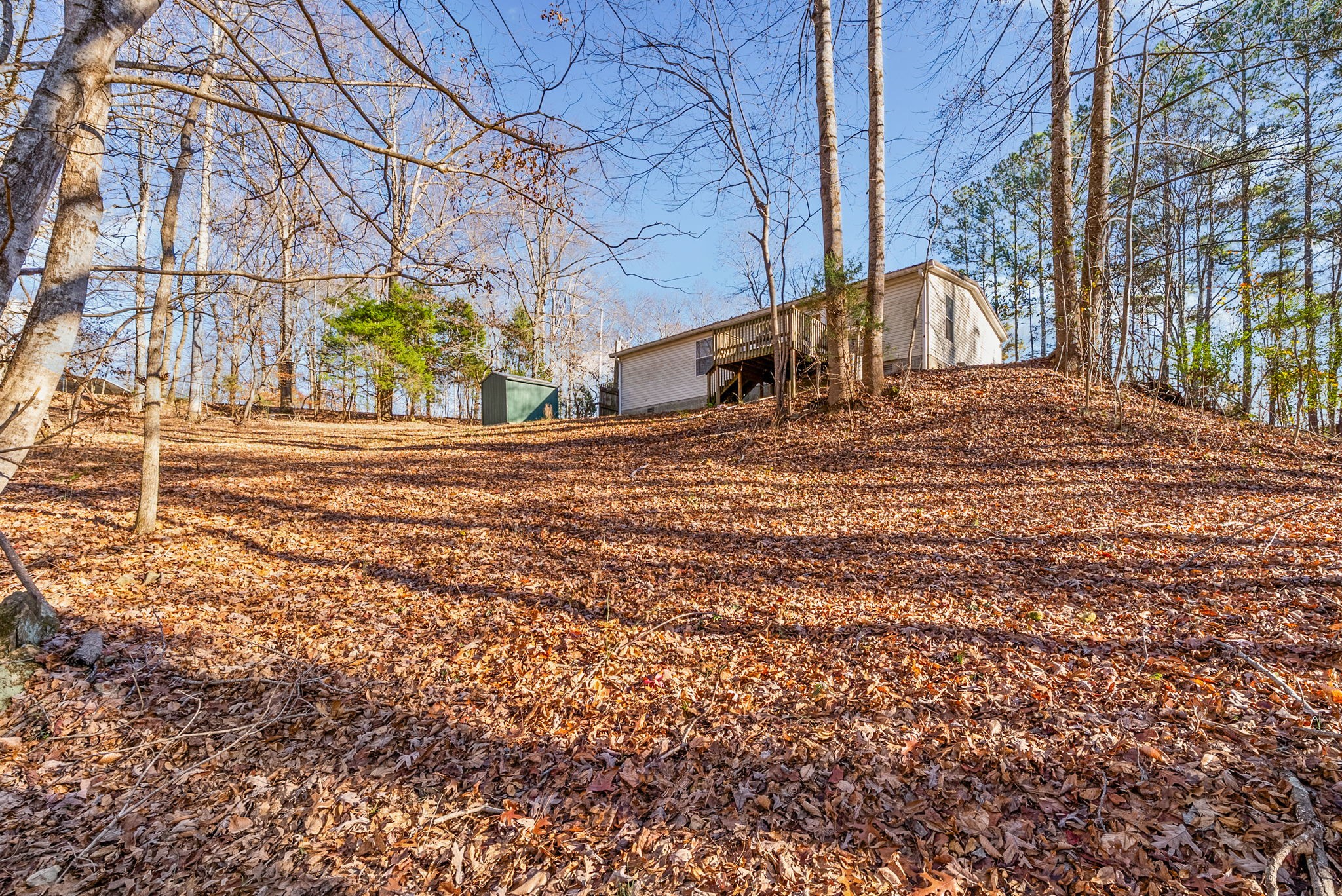 1105 Valley View Road Ashland City, TN 37015 - Photo 23 of 28 a view of a yard with wooden fence
