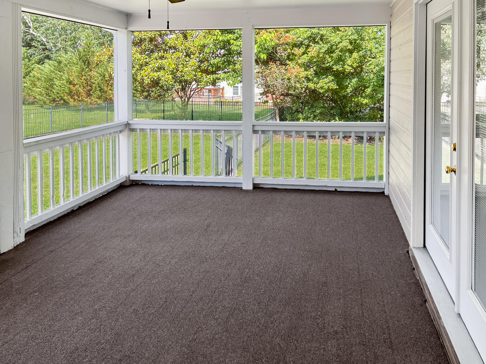 6407 Cheltenham Road South Hixson, TN 37343 - Photo 33 of 53 screen porch looking toward back yard