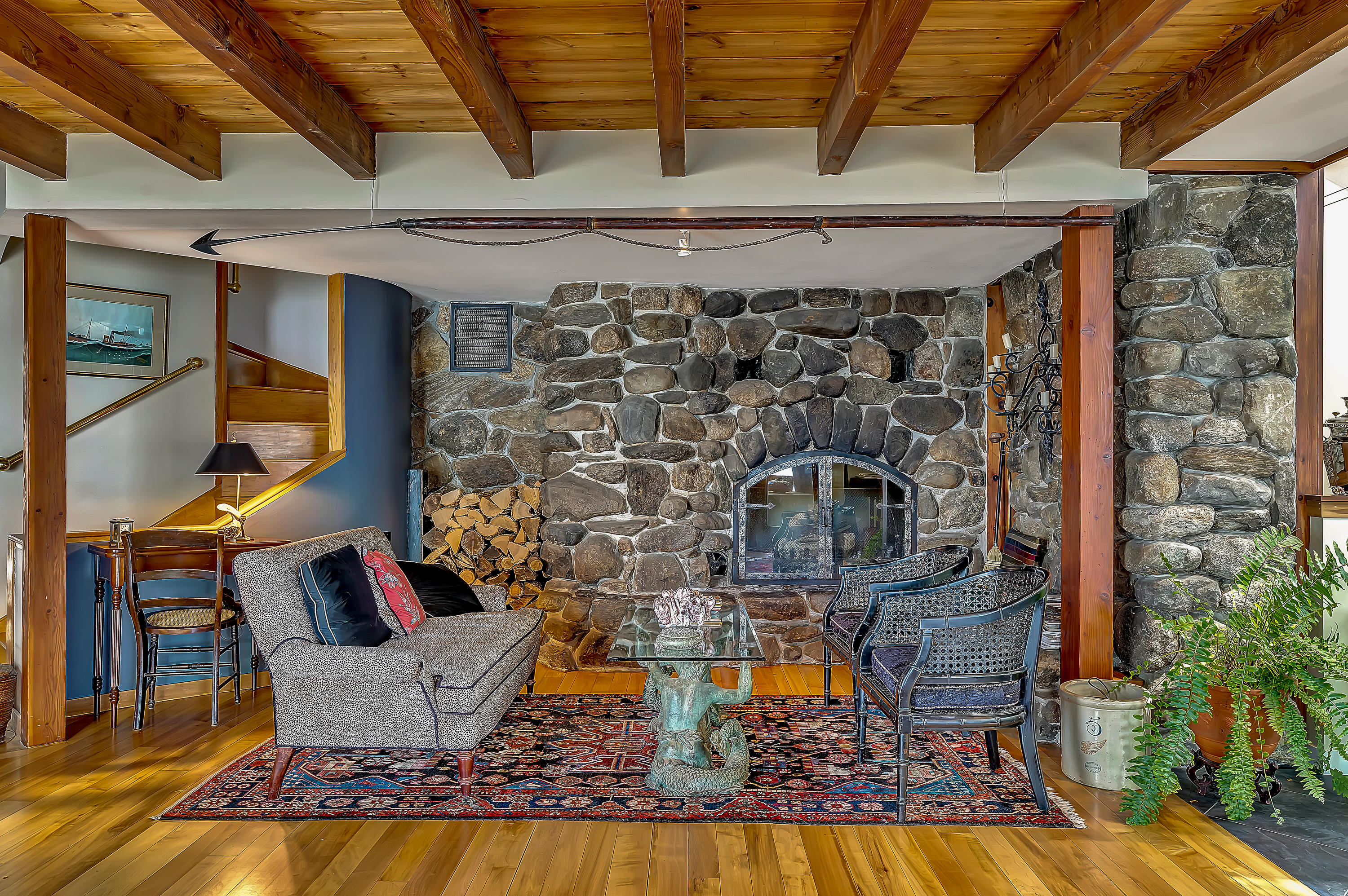 106 Lombos Hole Road Harpswell, ME 04079 - Photo 23 of 59 Russian fireplace