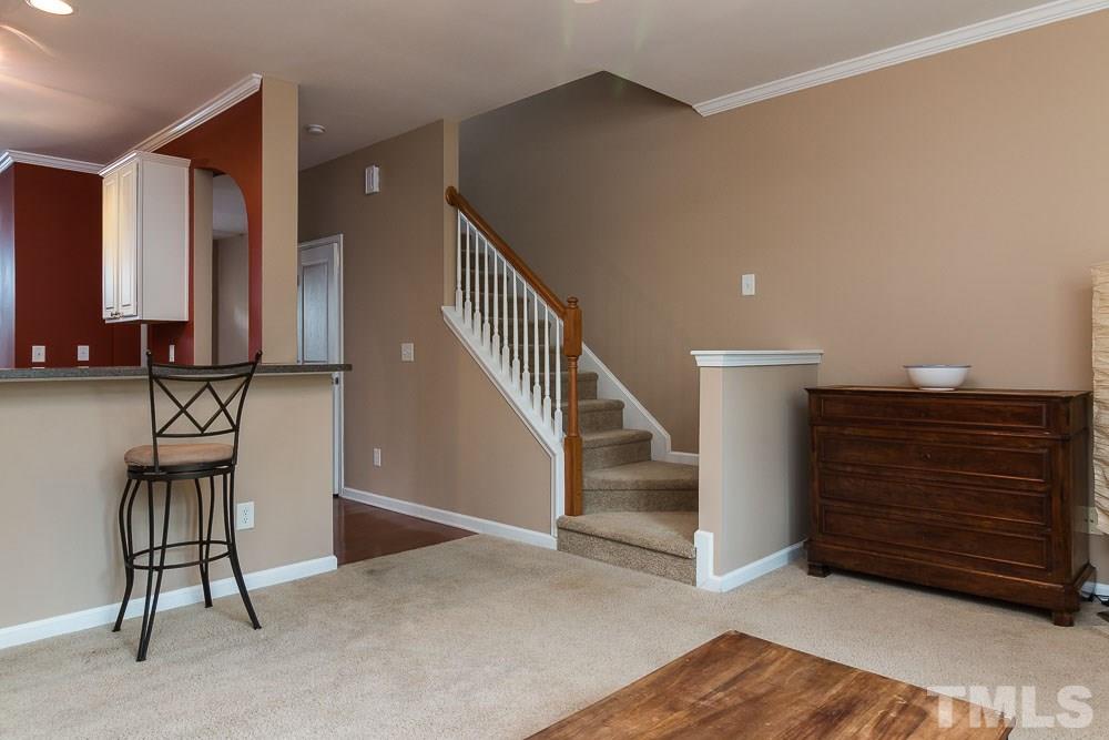7839 Silverthread Lane Raleigh, NC 27617 - Photo 7 of 23 a view of entryway and hall