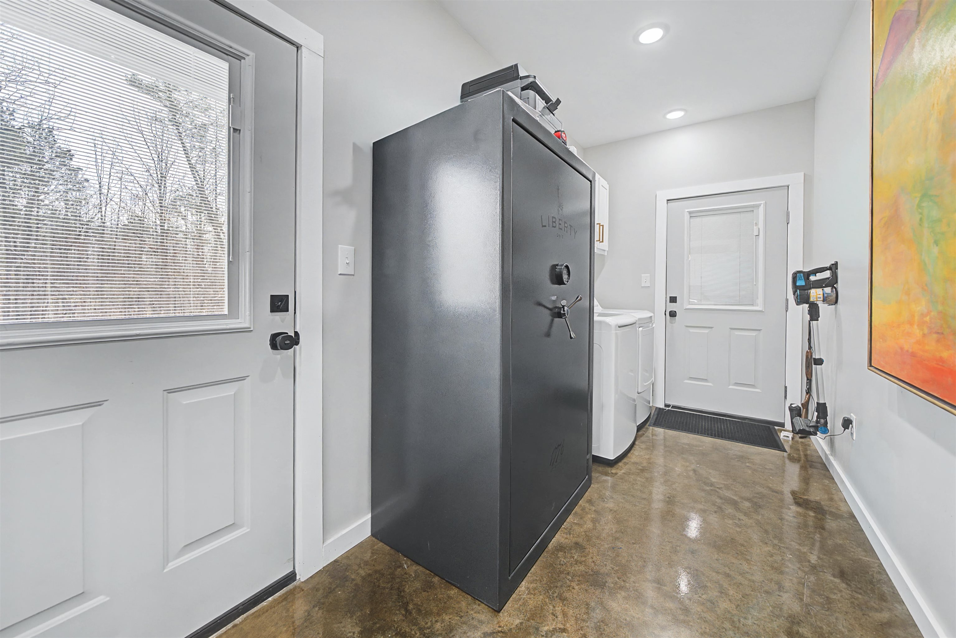 5439 Hines Gin Road Selmer, TN 38375 - Photo 22 of 33 a bathroom with a shower and a glass door