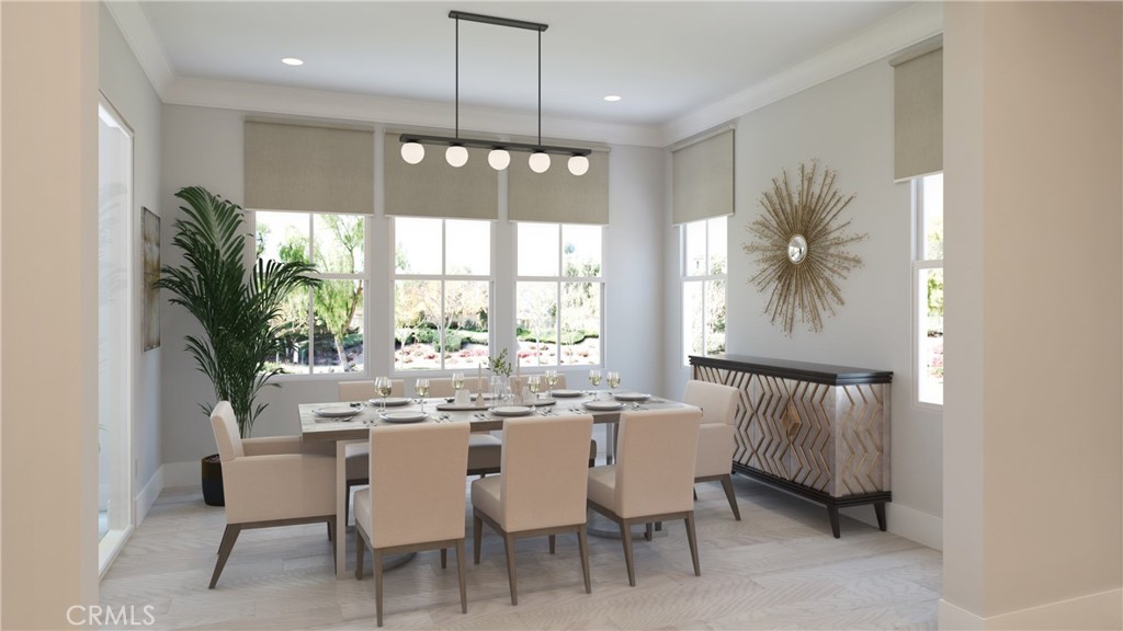 6525 Etiwanda Avenue Rancho Cucamonga, CA 91739 - Photo 6 of 9 a view of a dining room with furniture window and outside view