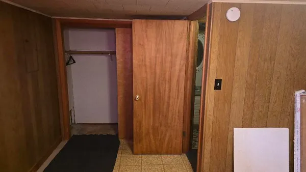 a view of a closet