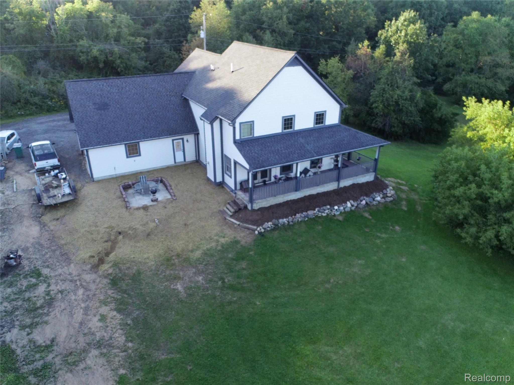 5464 Rood Road Holly, MI 48442 - Photo 10 of 28 Back Of Home