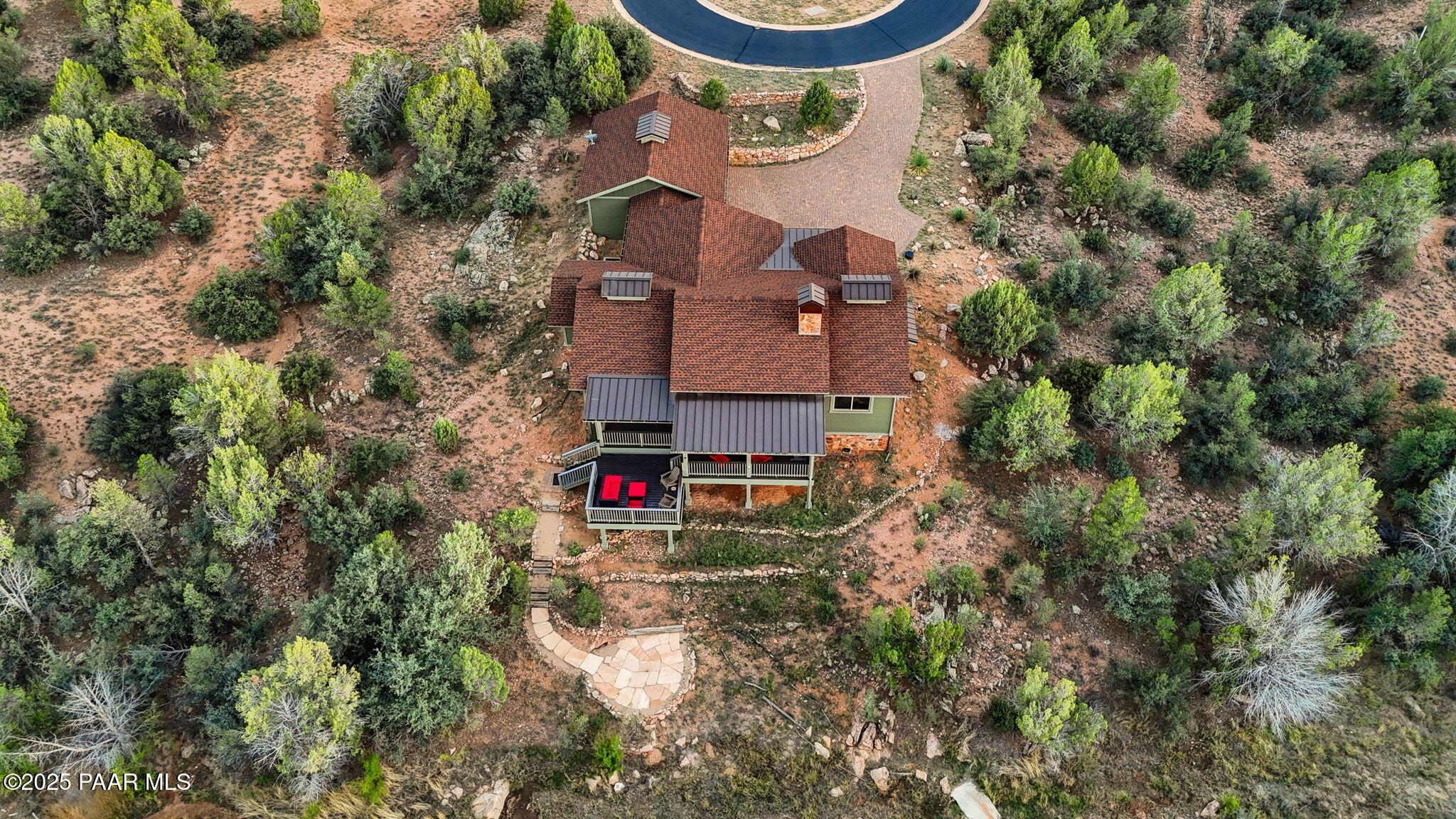15495 Angels Gate Road Prescott, AZ 86305 - Photo 59 of 83 59-Birds Eye