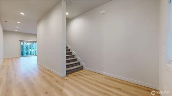 wooden floor in a gallery