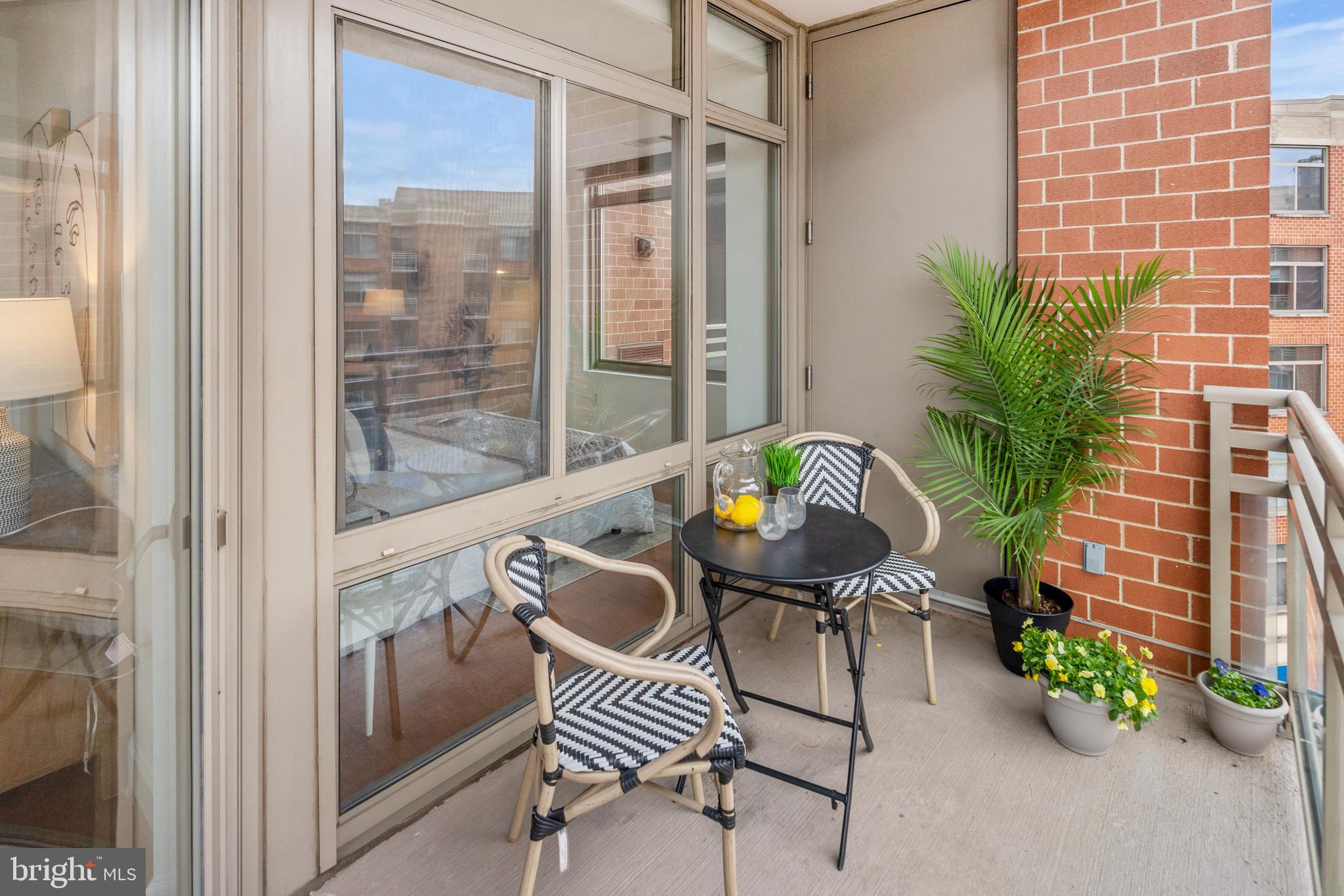 3650 South Glebe Road, Unit 542 Arlington, VA 22202 - Photo 8 of 36 Balcony