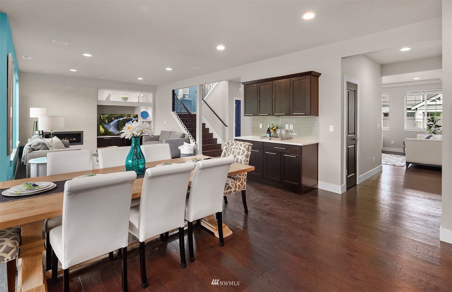 20611 37th Avenue Southeast Bothell, WA 98021 - Photo 14 of 40 a dining room with furniture and wooden floor