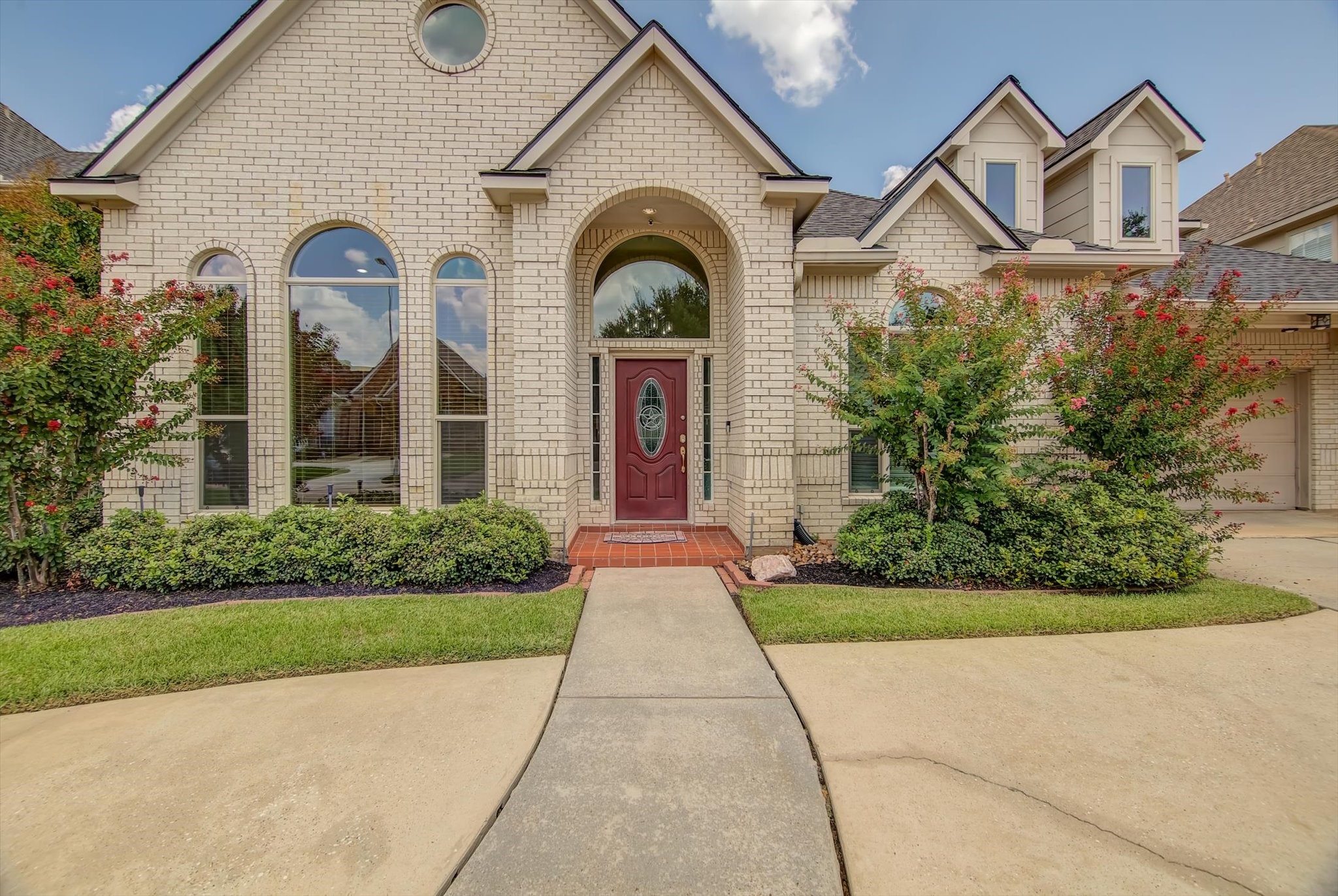 18422 Bivens Bend Spring, TX 77379 - Photo 1 of 50 a front view of a house with garden