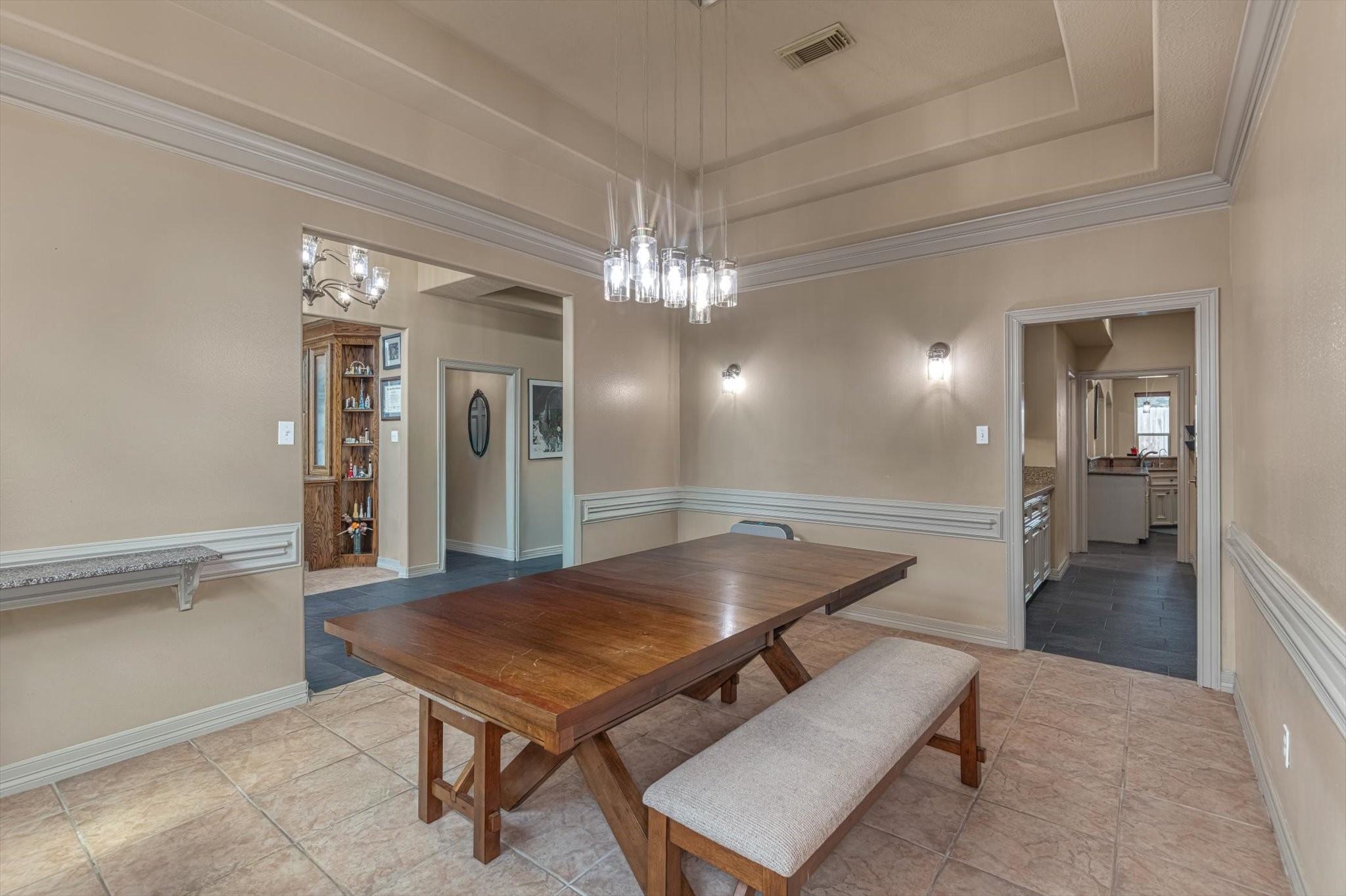 18422 Bivens Bend Spring, TX 77379 - Photo 11 of 50 a living room with furniture a table and kitchen view