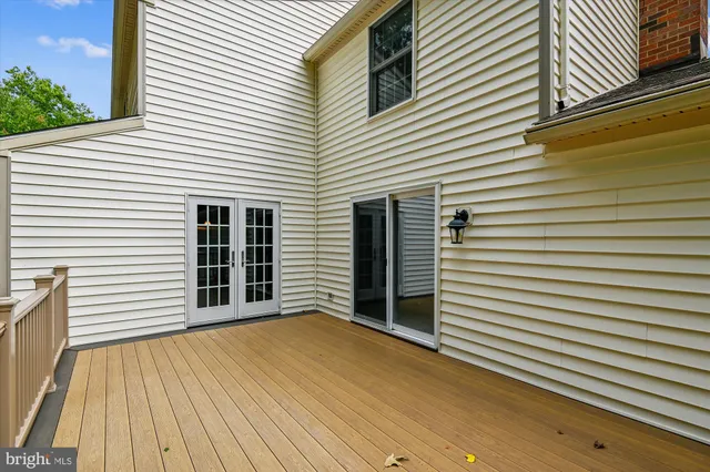 a view of a house with a door