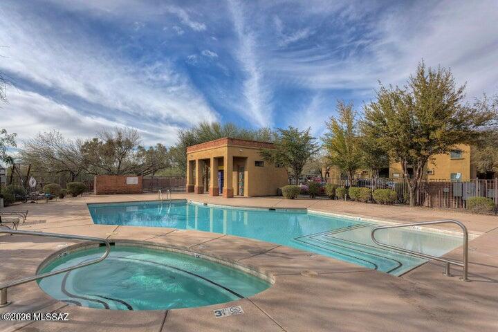 2018 East River Road, Unit 102 Tucson, AZ 85718 - Photo 24 of 25 a view of a house with entertaining space