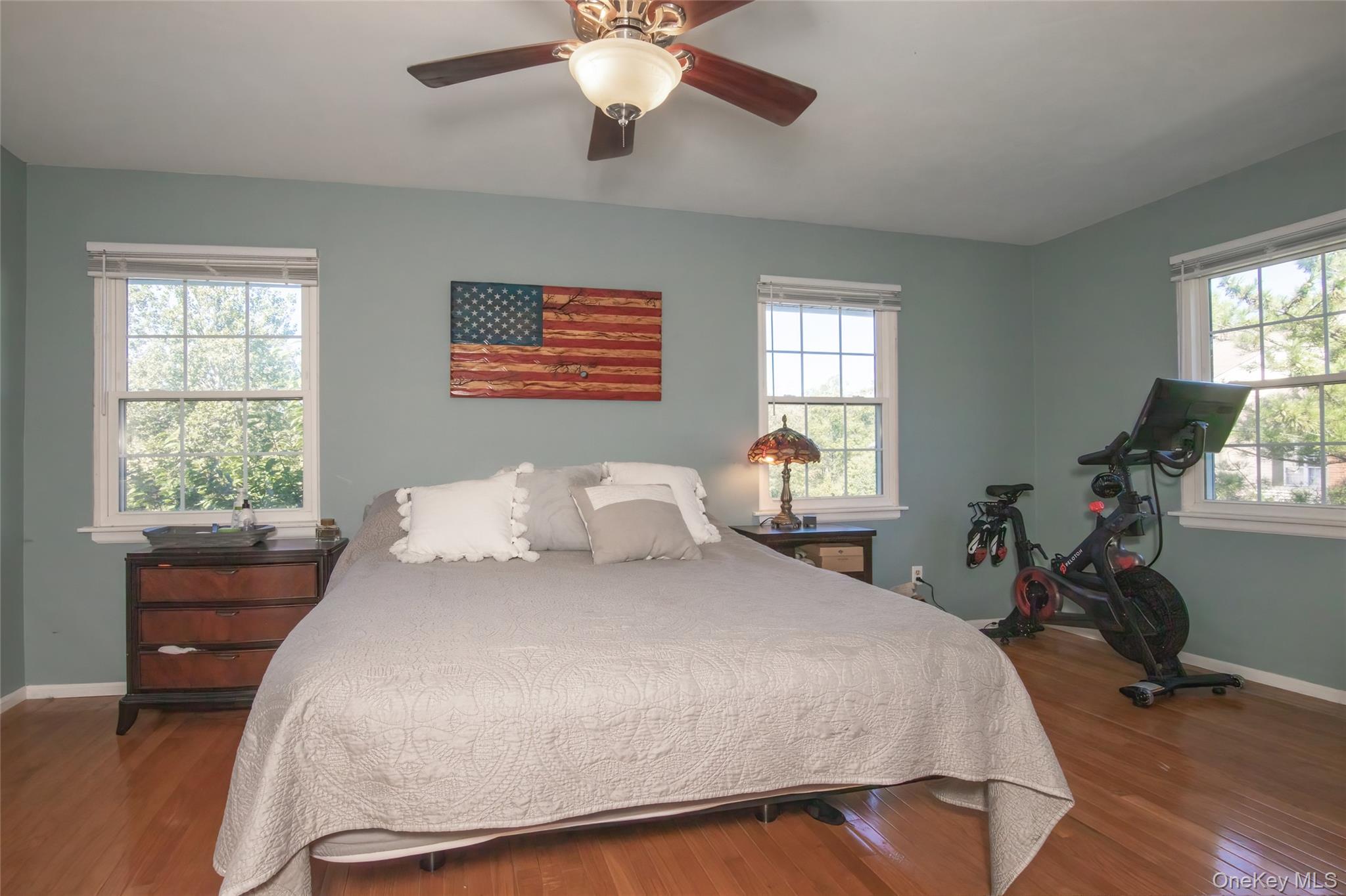 46 The Rise Warwick, NY 10990 - Photo 11 of 22 a bedroom with a bed and wooden floor
