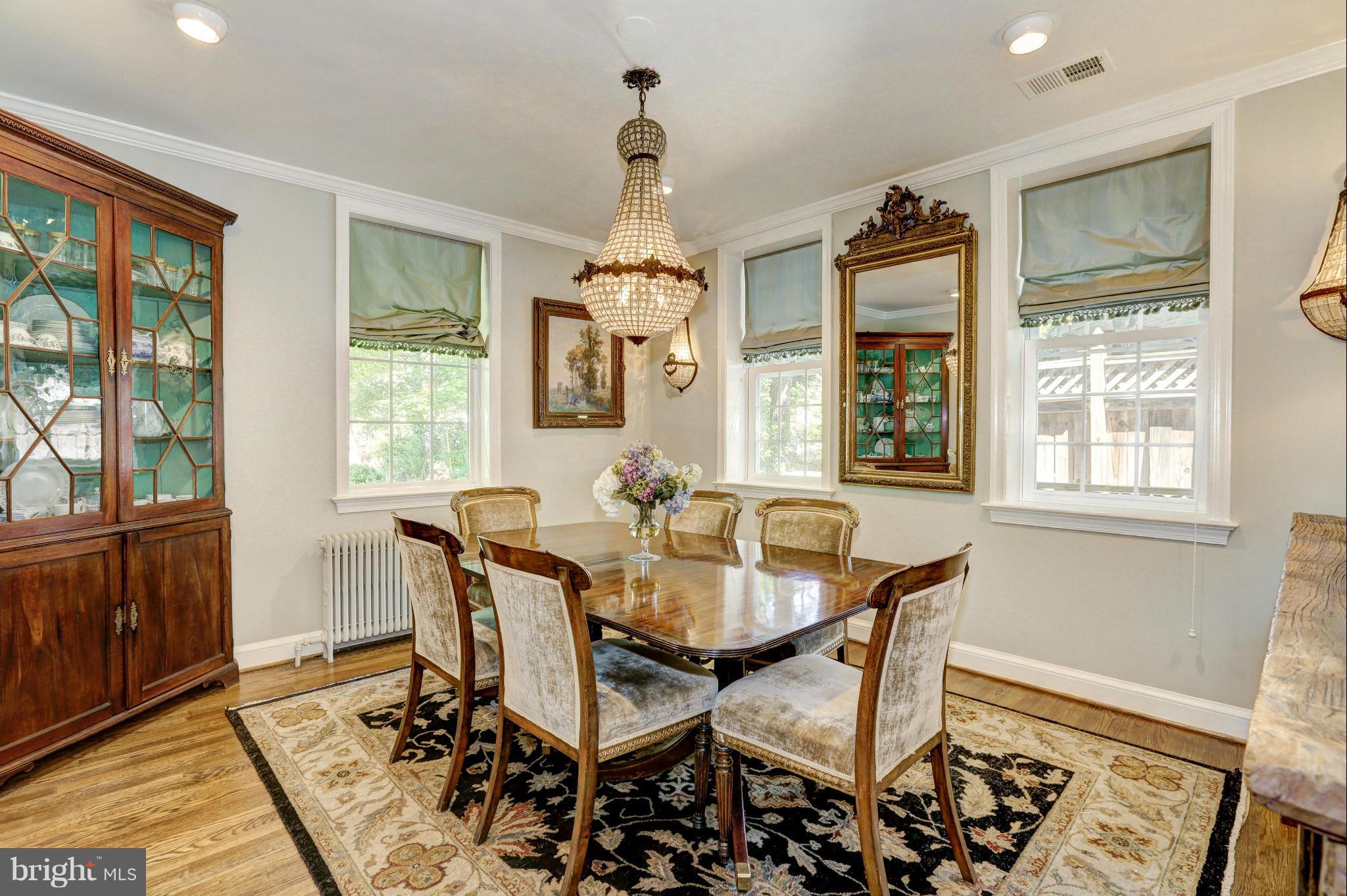 5302 Wriley Road Bethesda, MD 20816 - Photo 15 of 30 Formal dining room for any type of dinner party.