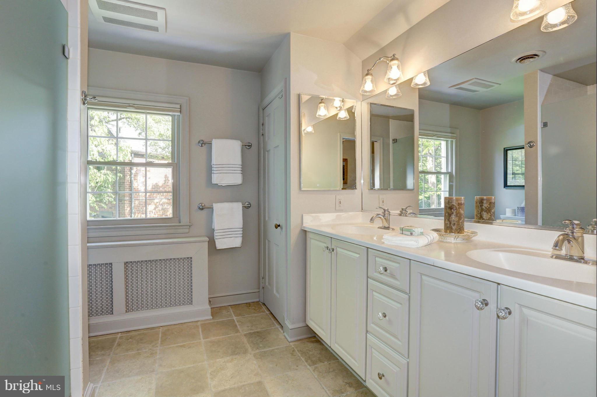5302 Wriley Road Bethesda, MD 20816 - Photo 24 of 30 Dual vanity, oversized shower, private W/C.