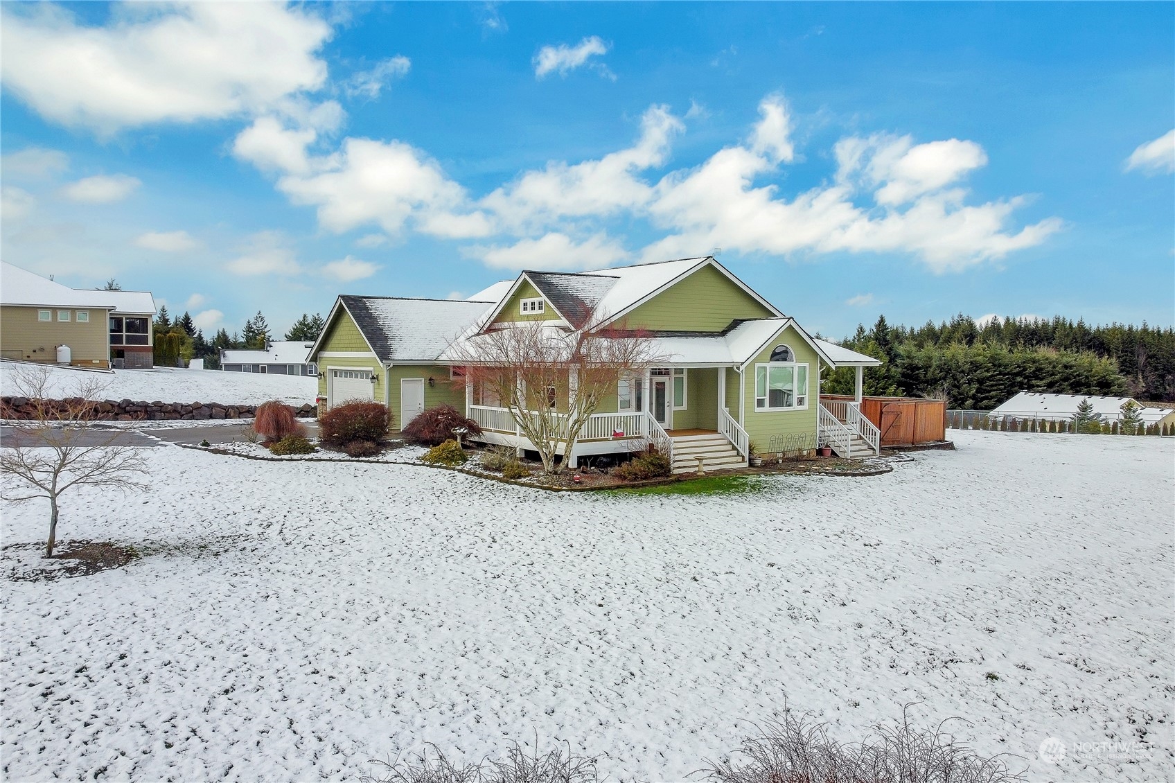 183 Garrett Loop Chehalis, WA 98532 - Photo 34 of 35 a view of a house with a yard