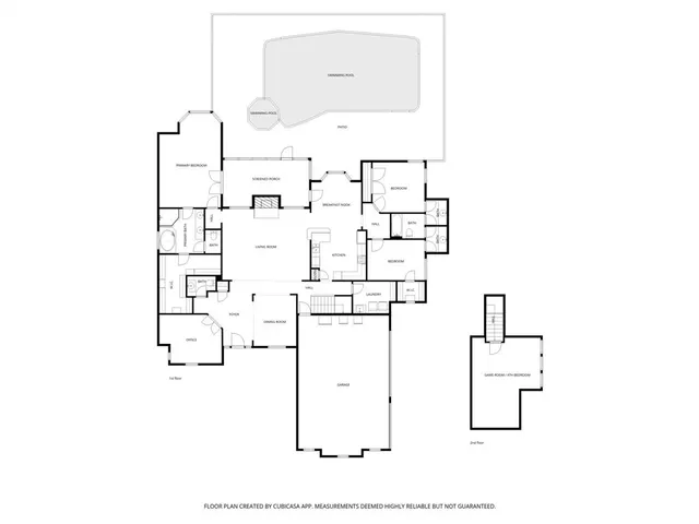 a picture of floor plan