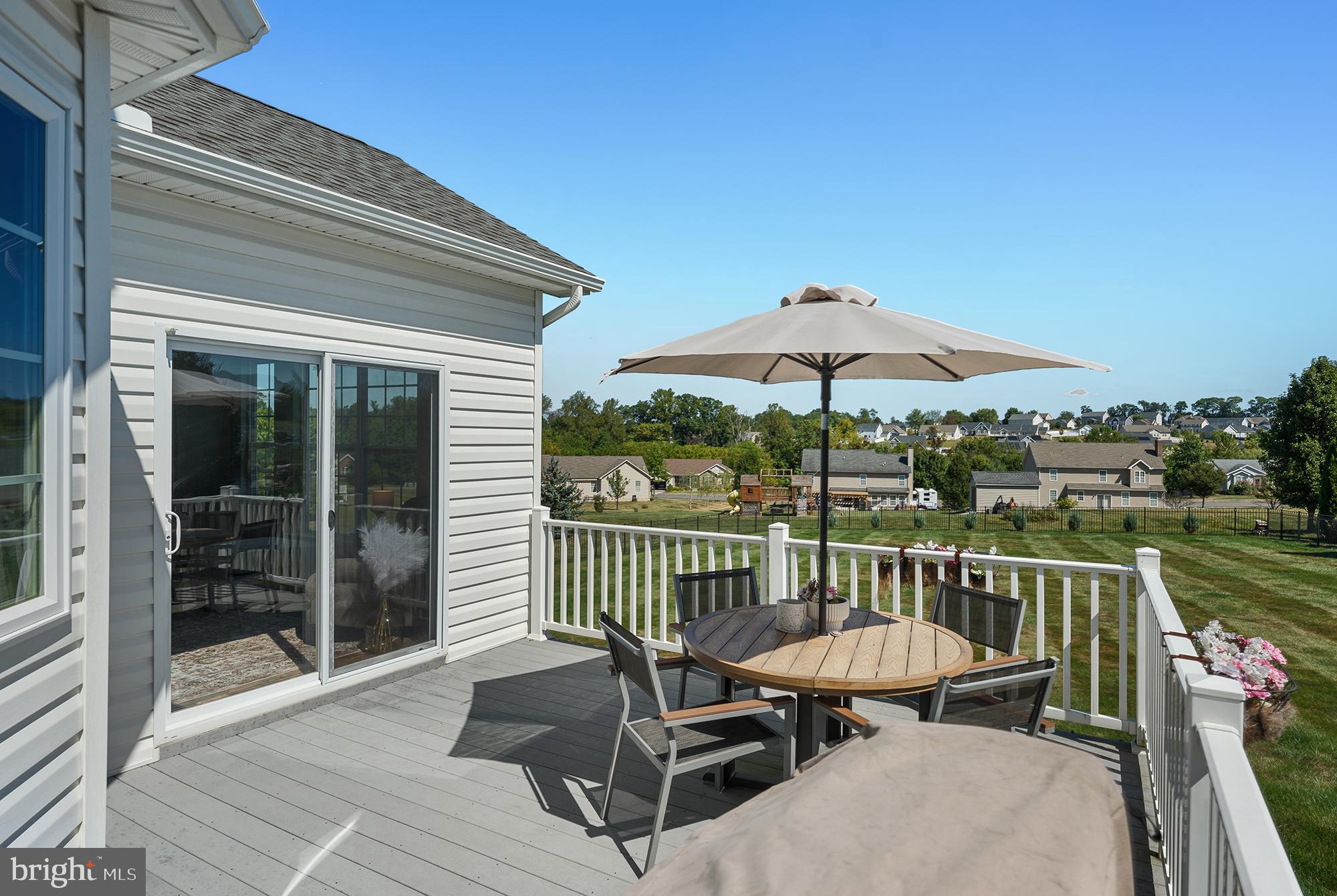 12 Boulder Road Hanover, PA 17331 - Photo 19 of 61 a view of a balcony with two chairs and a table