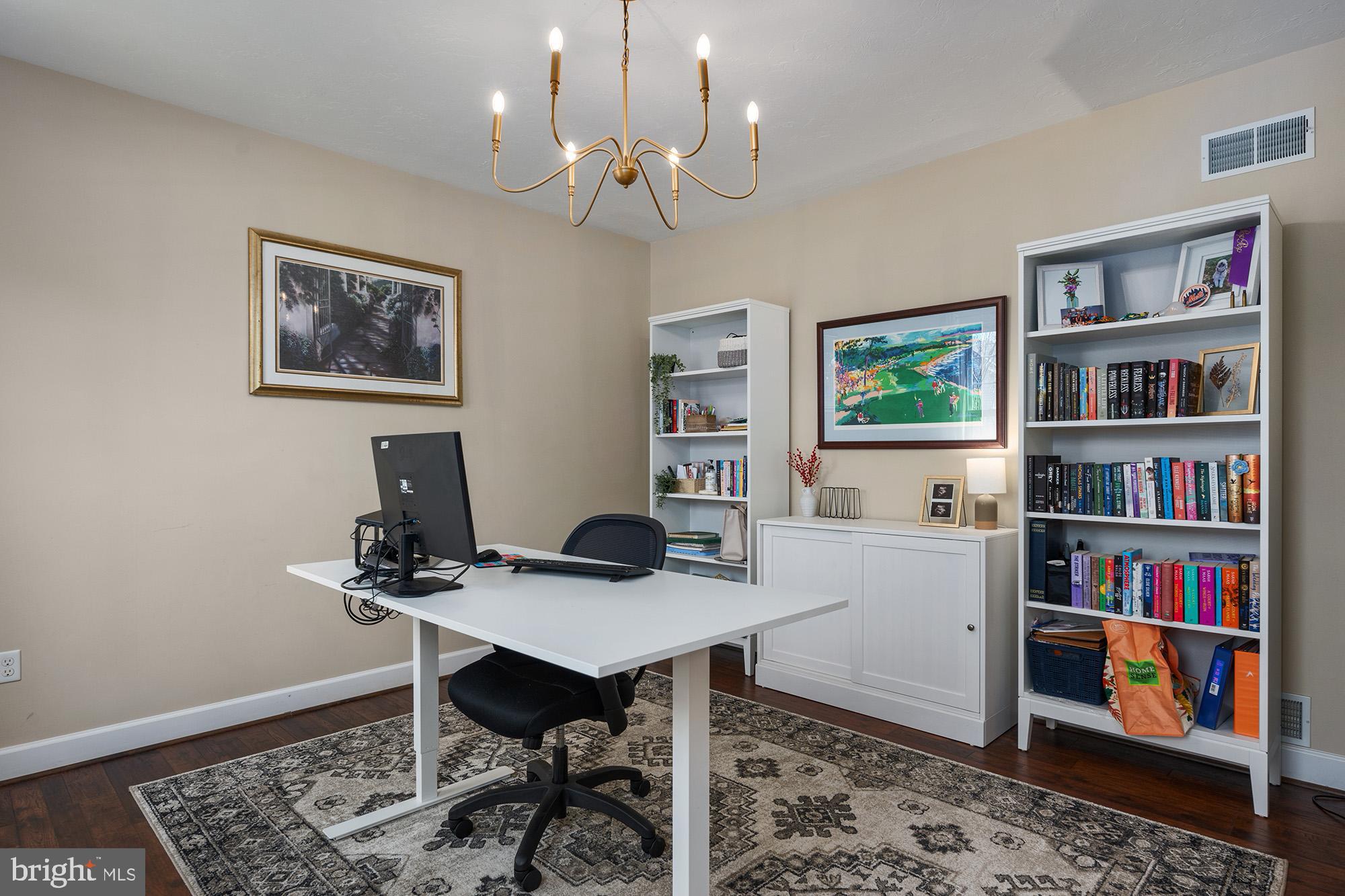 12 Boulder Road Hanover, PA 17331 - Photo 25 of 61 a workspace with a bookshelf