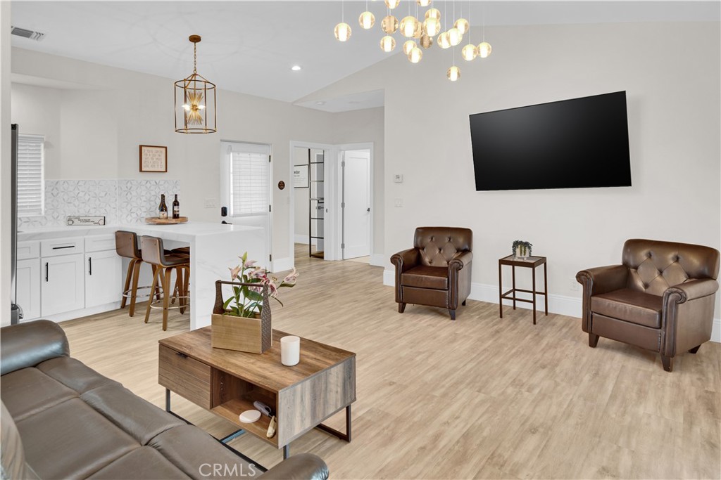4295 Union Road Paso Robles, CA 93446 - Photo 5 of 27 a living room with furniture and a flat screen tv