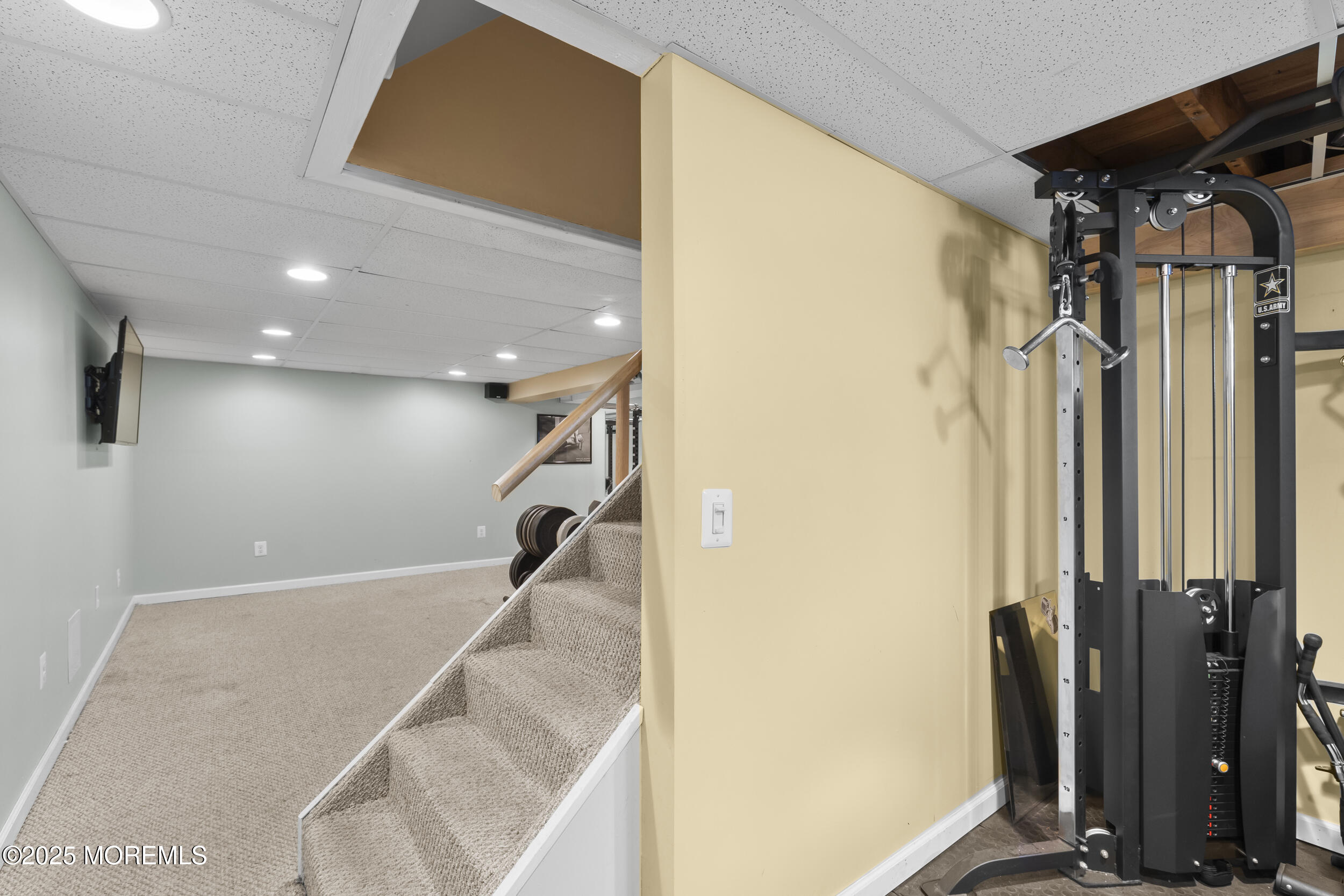 18 Hampton Road Howell, NJ 07731 - Photo 20 of 32 a view of a hallway with a glass door