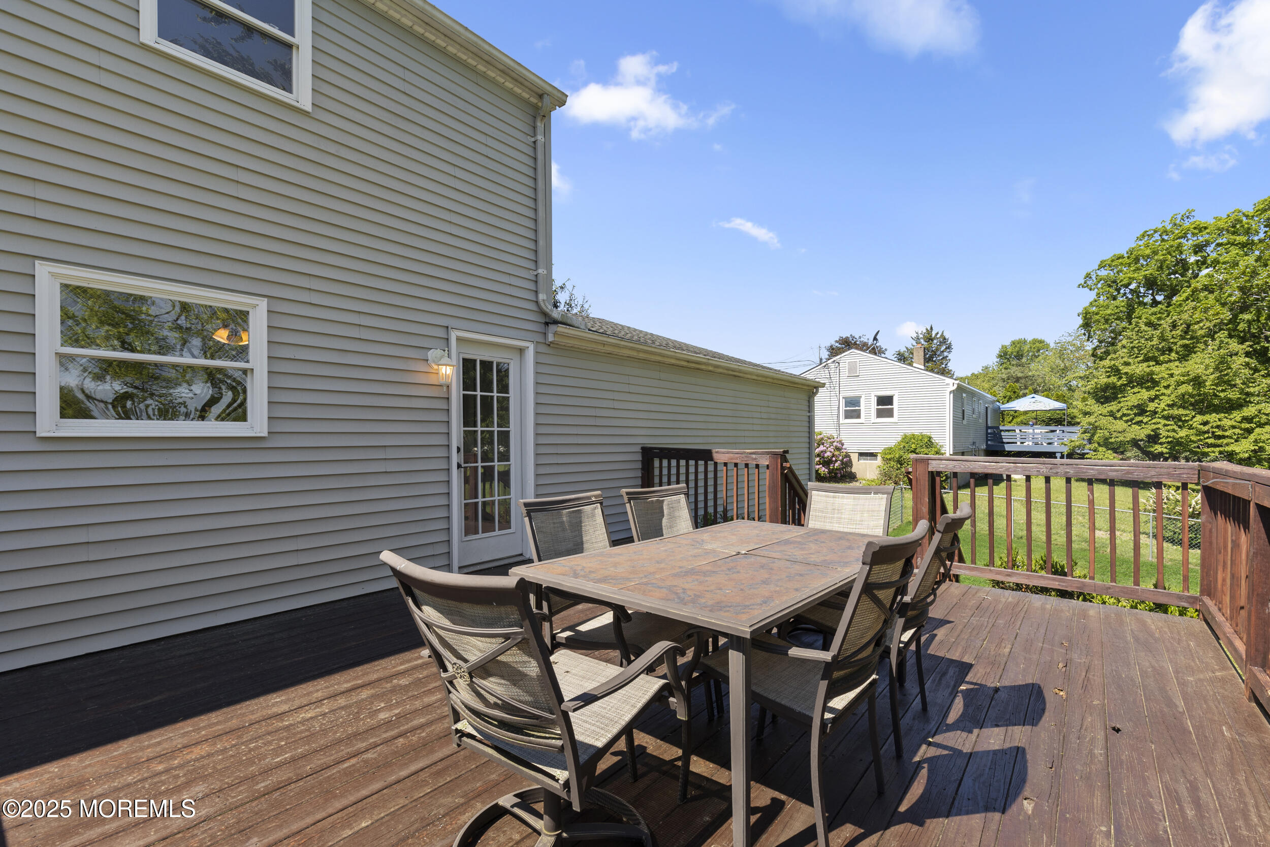 18 Hampton Road Howell, NJ 07731 - Photo 25 of 32 a view of a deck with furniture