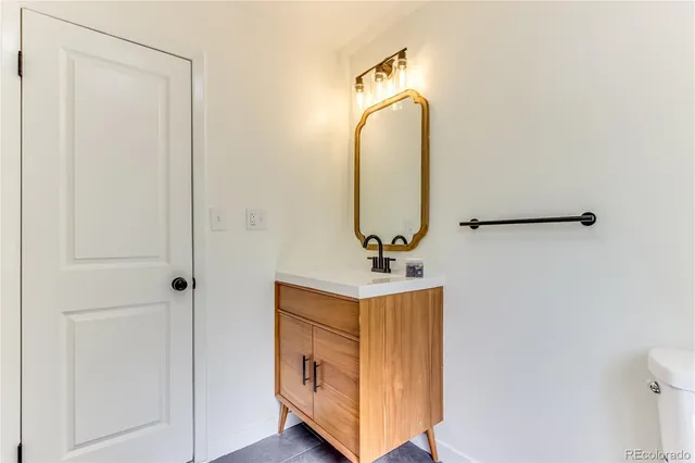 a house view with a outdoor space