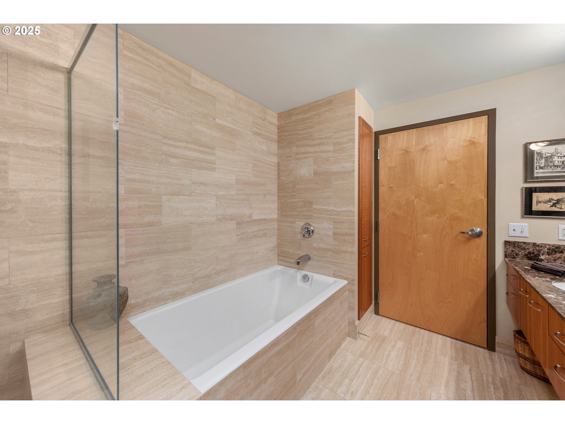 1221 Southwest 10th Avenue, Unit 505 Portland, OR 97205 - Photo 24 of 41 a bathroom with a bathtub and a shower