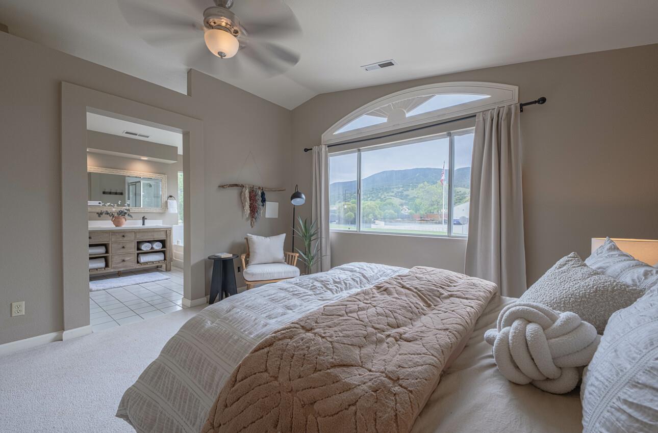 18106 Stonehaven Salinas, CA 93908 - Photo 29 of 39 a bed sitting in a bedroom next to a window