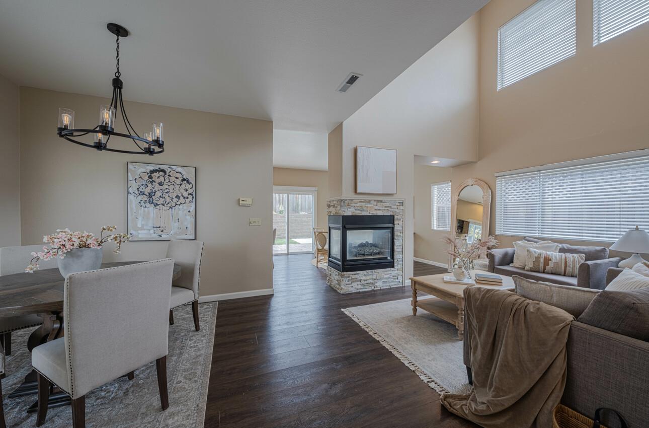 18106 Stonehaven Salinas, CA 93908 - Photo 6 of 39 a living room with furniture and a fireplace