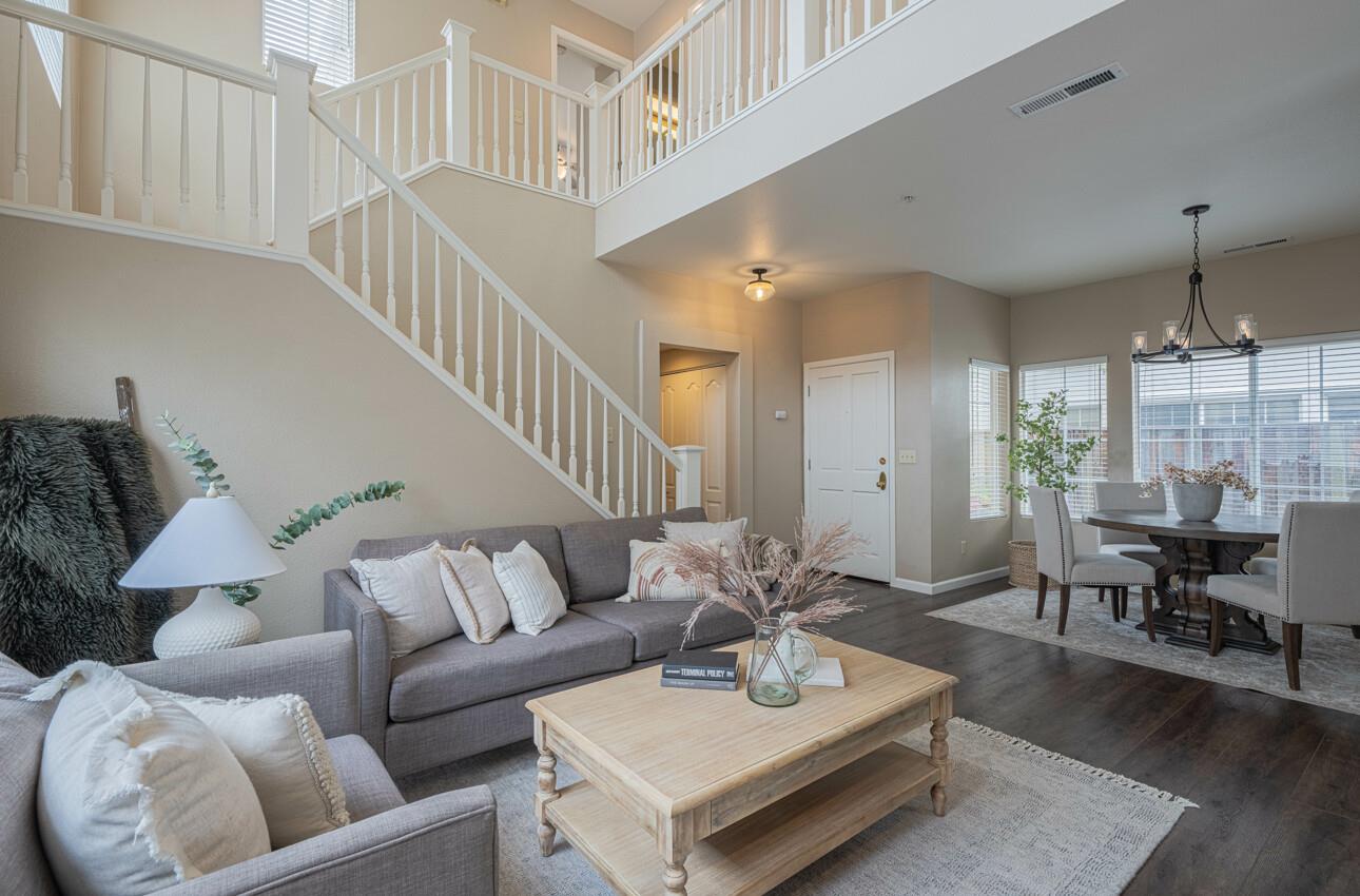 18106 Stonehaven Salinas, CA 93908 - Photo 9 of 39 a living room with furniture and wooden floor