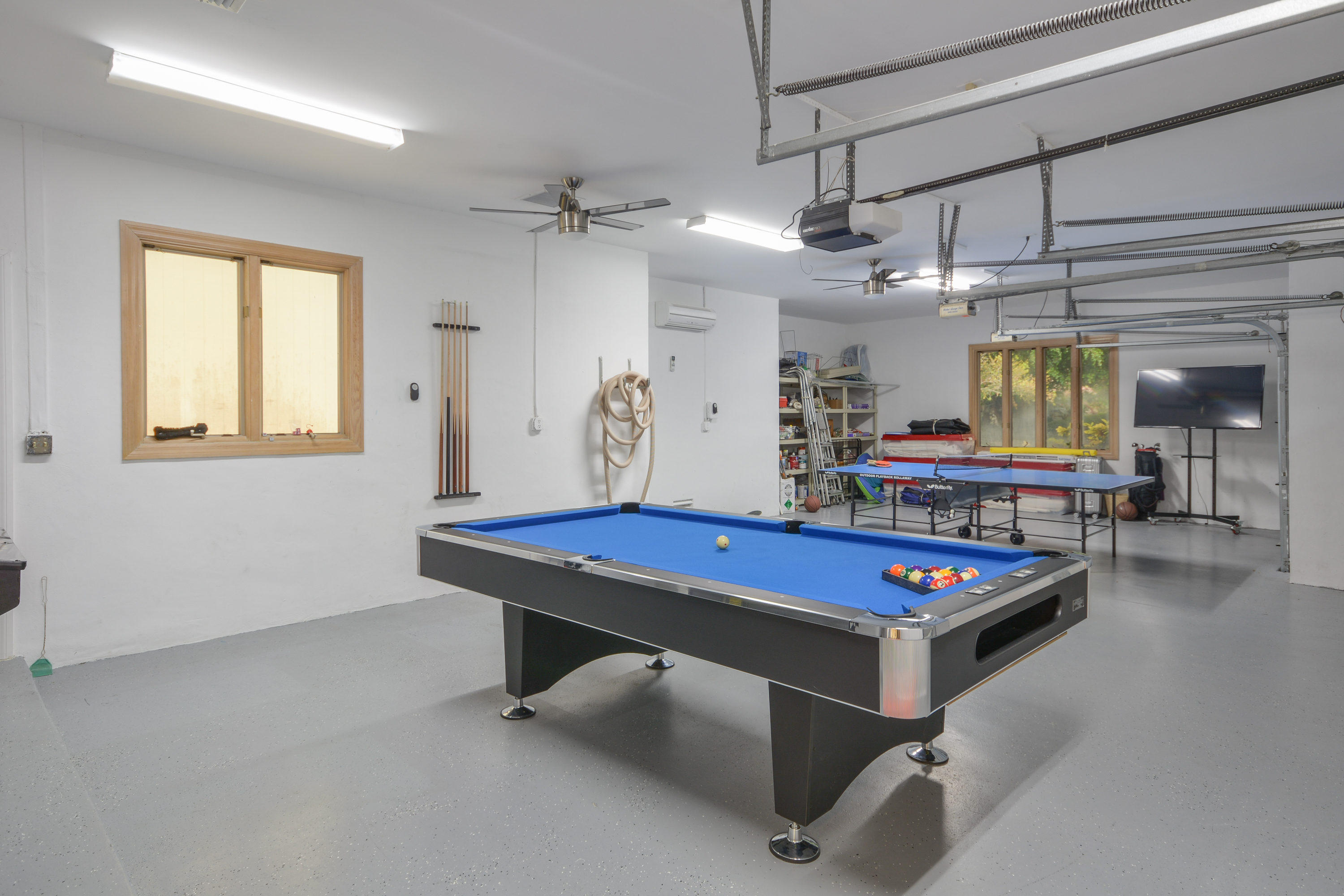 5896 Northwest 23rd Terrace Boca Raton, FL 33496 - Photo 24 of 35 Air Conditioned Garage with Game Area