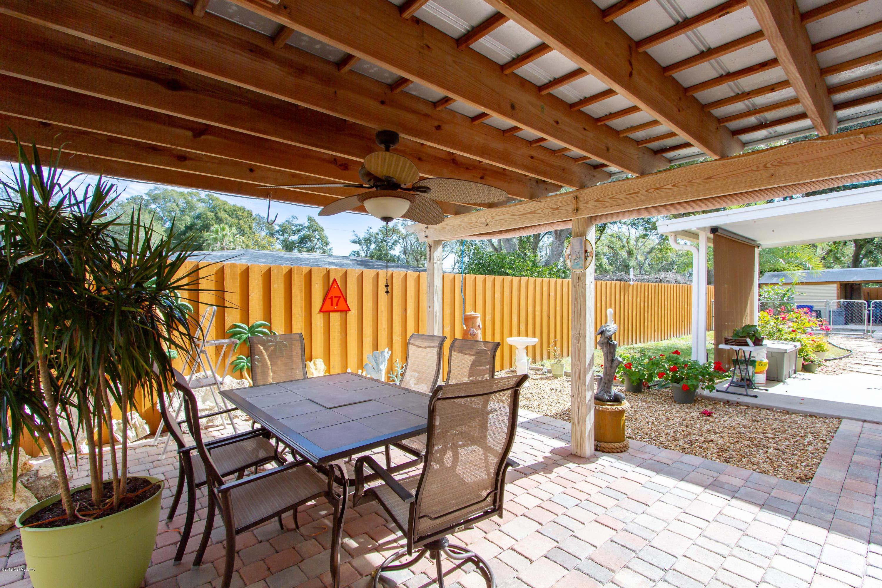 367 Shamrock Road St. Augustine, FL 32086 - Photo 29 of 58 a view of porch with seating space