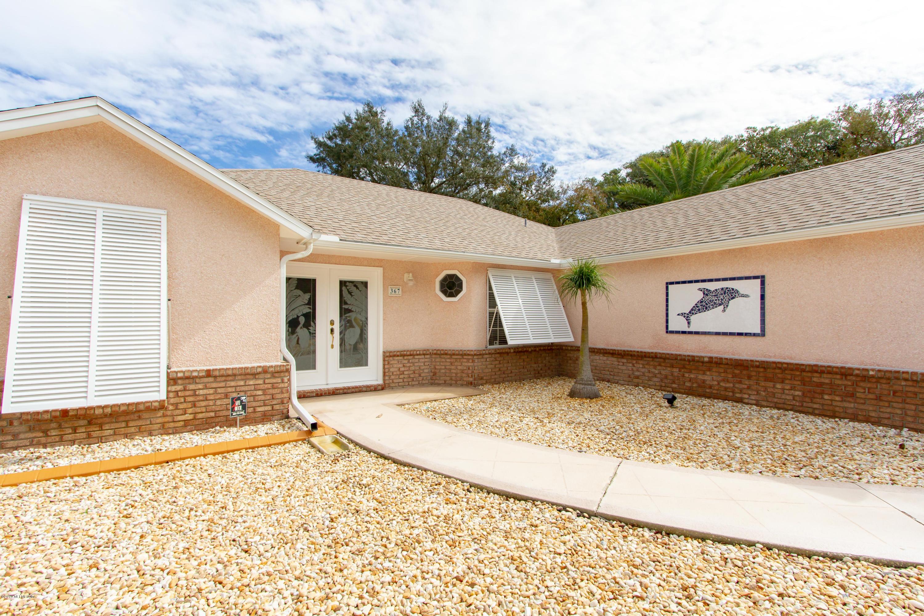367 Shamrock Road St. Augustine, FL 32086 - Photo 31 of 58 a view of a house with a patio