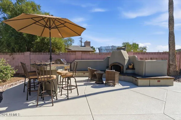 a view of a house with a swimming pool