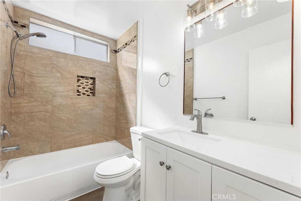 223 Shell Street Manhattan Beach, CA 90266 - Photo 25 of 50 a bathroom with a sink a toilet and a bathtub