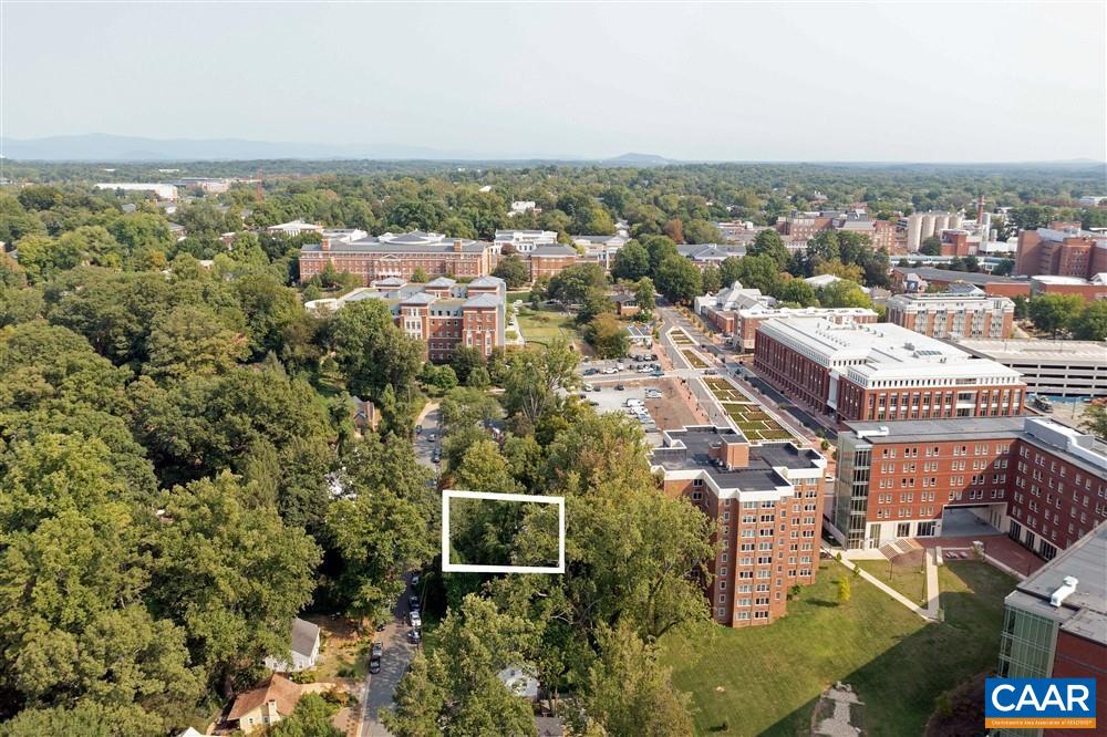 516 Valley Road Charlottesville, VA 22903 - Photo 6 of 7 an aerial view of a city with lots of residential buildings