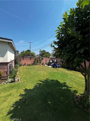 a view of a big yard