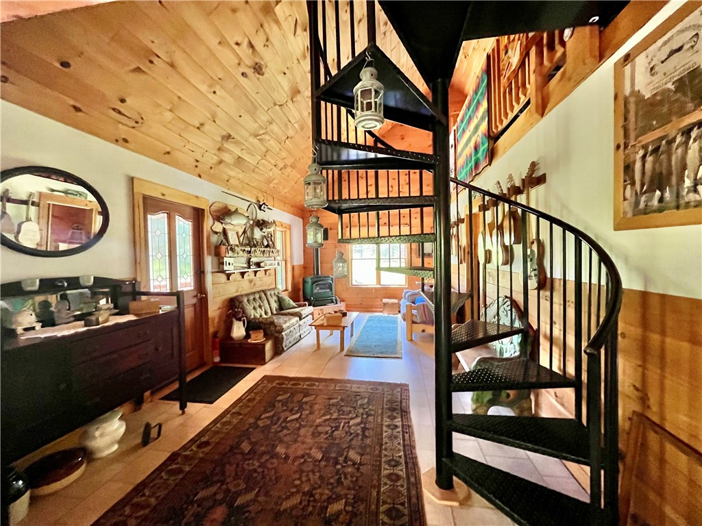 7560 North Huron Road Huron, NY 14590 - Photo 18 of 49 Cathedral ceiling, upper floors & enclosed porch i